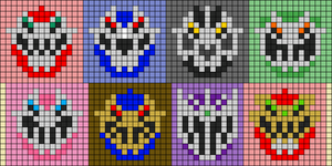 Alpha pattern #173207
