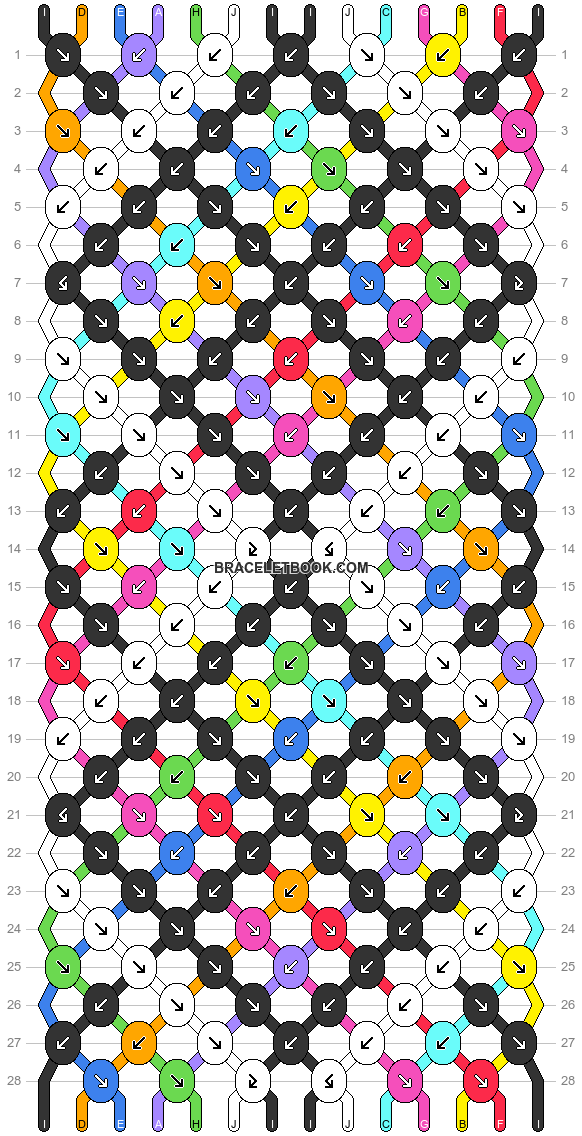 Normal pattern #17352 | BraceletBook