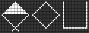 Alpha pattern #173636