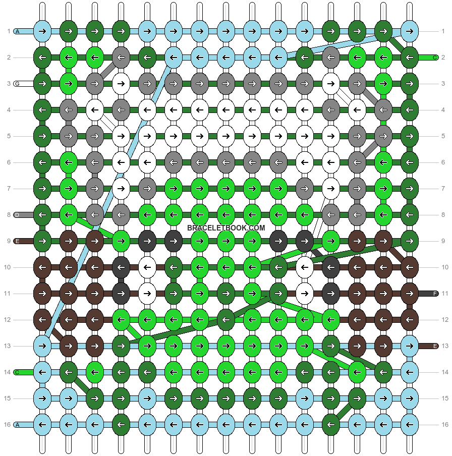 Alpha pattern #174032 pattern