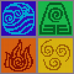 Alpha pattern #174163