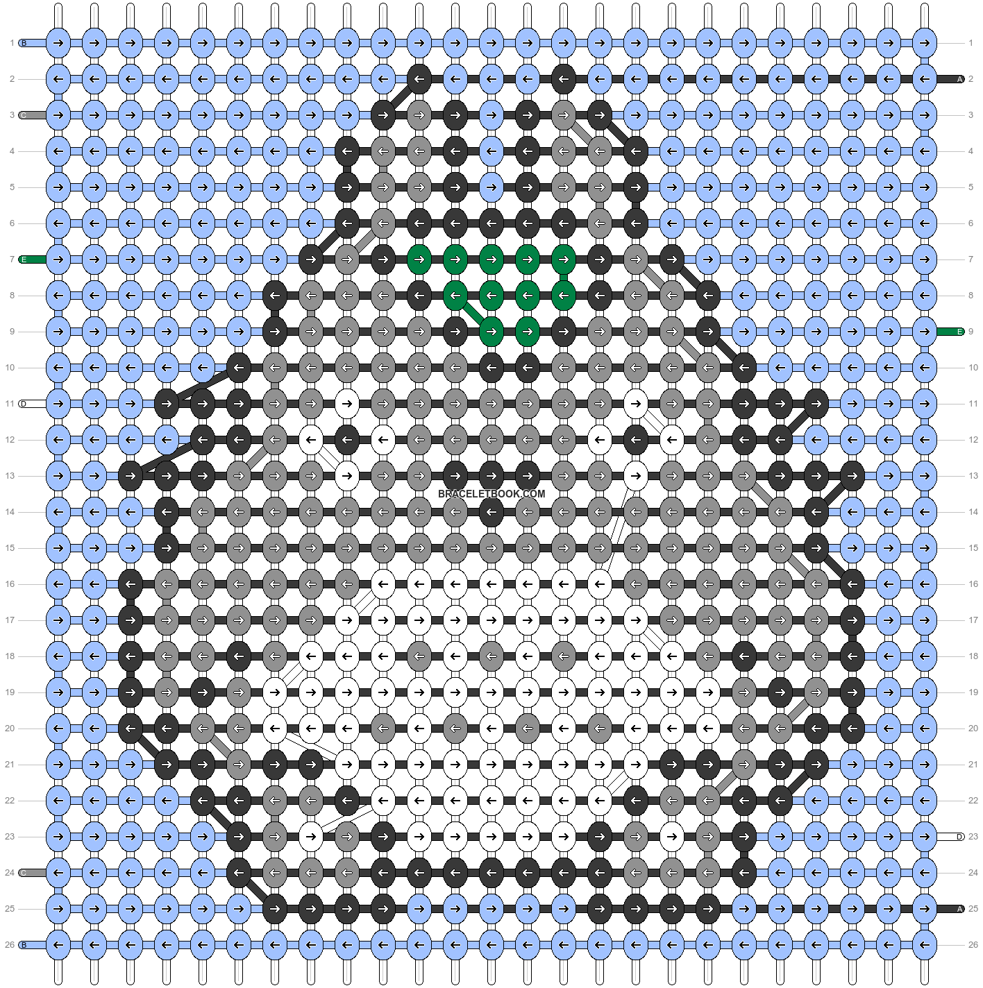 Alpha pattern #174302 pattern