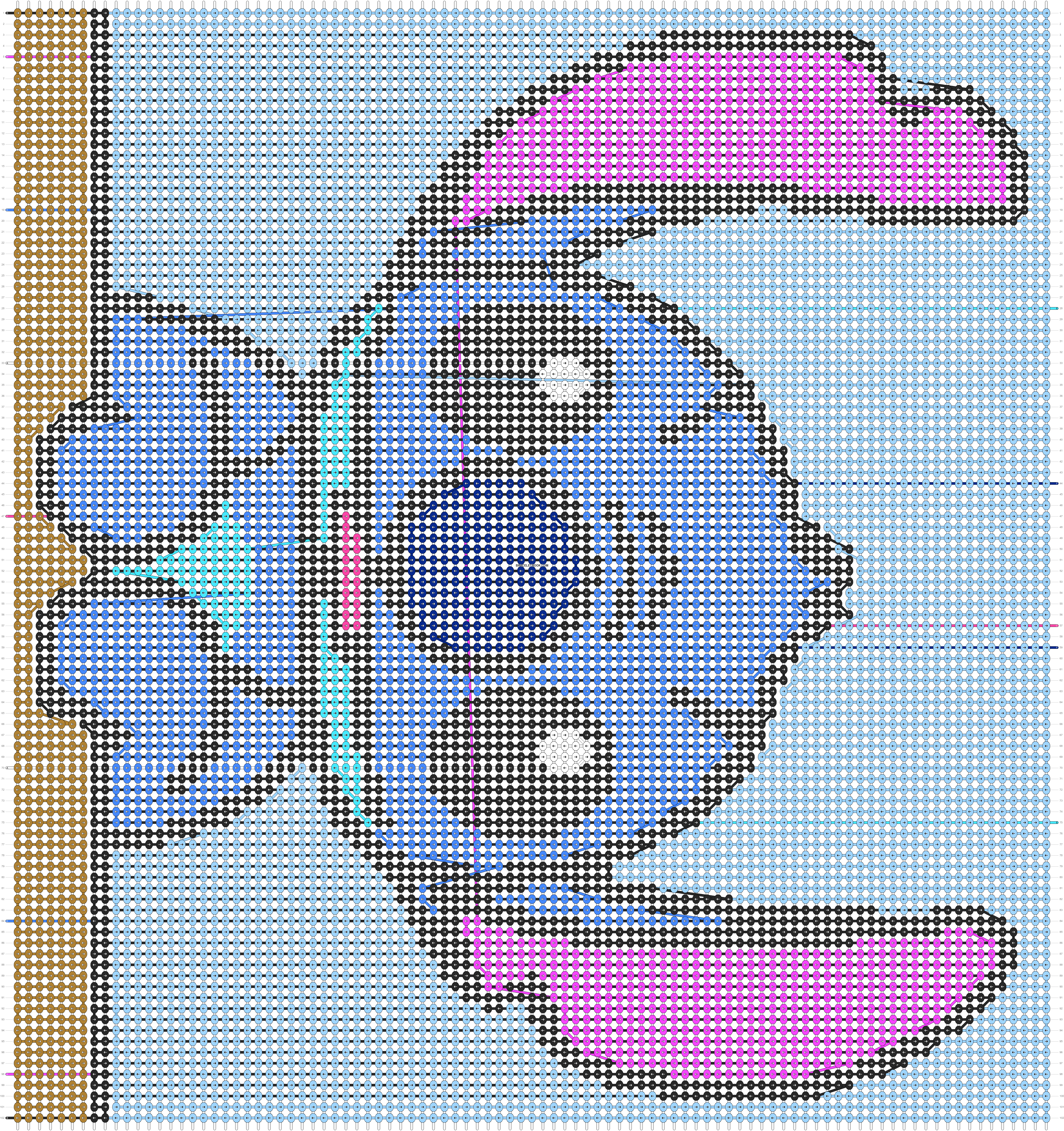 Alpha pattern #174603 pattern