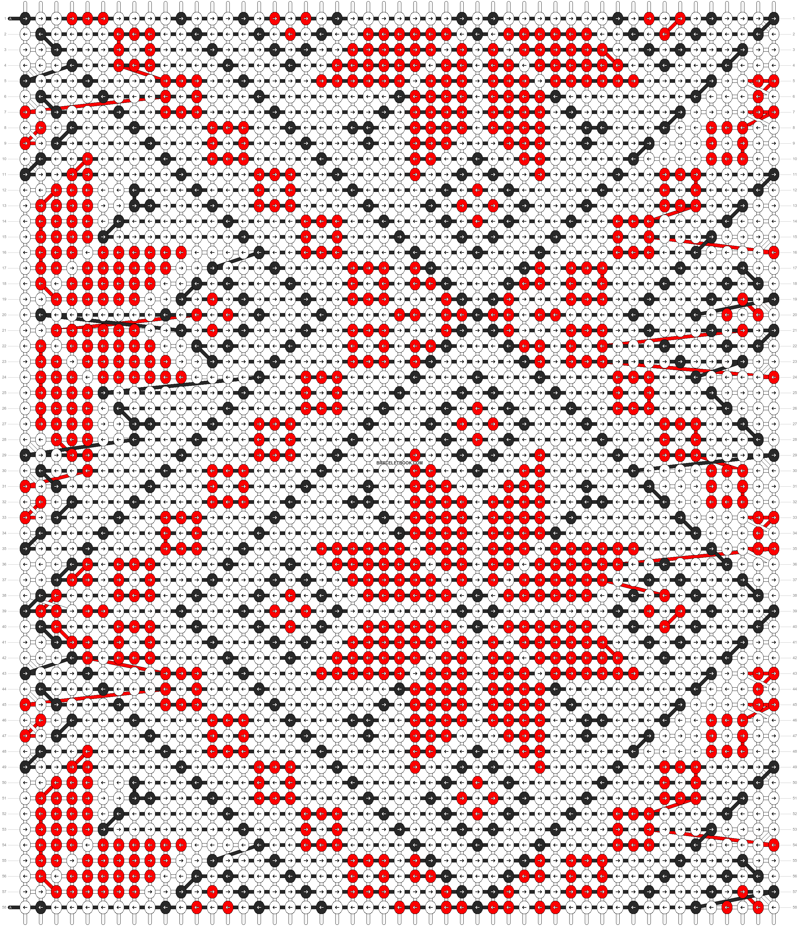 Alpha pattern #174757 pattern