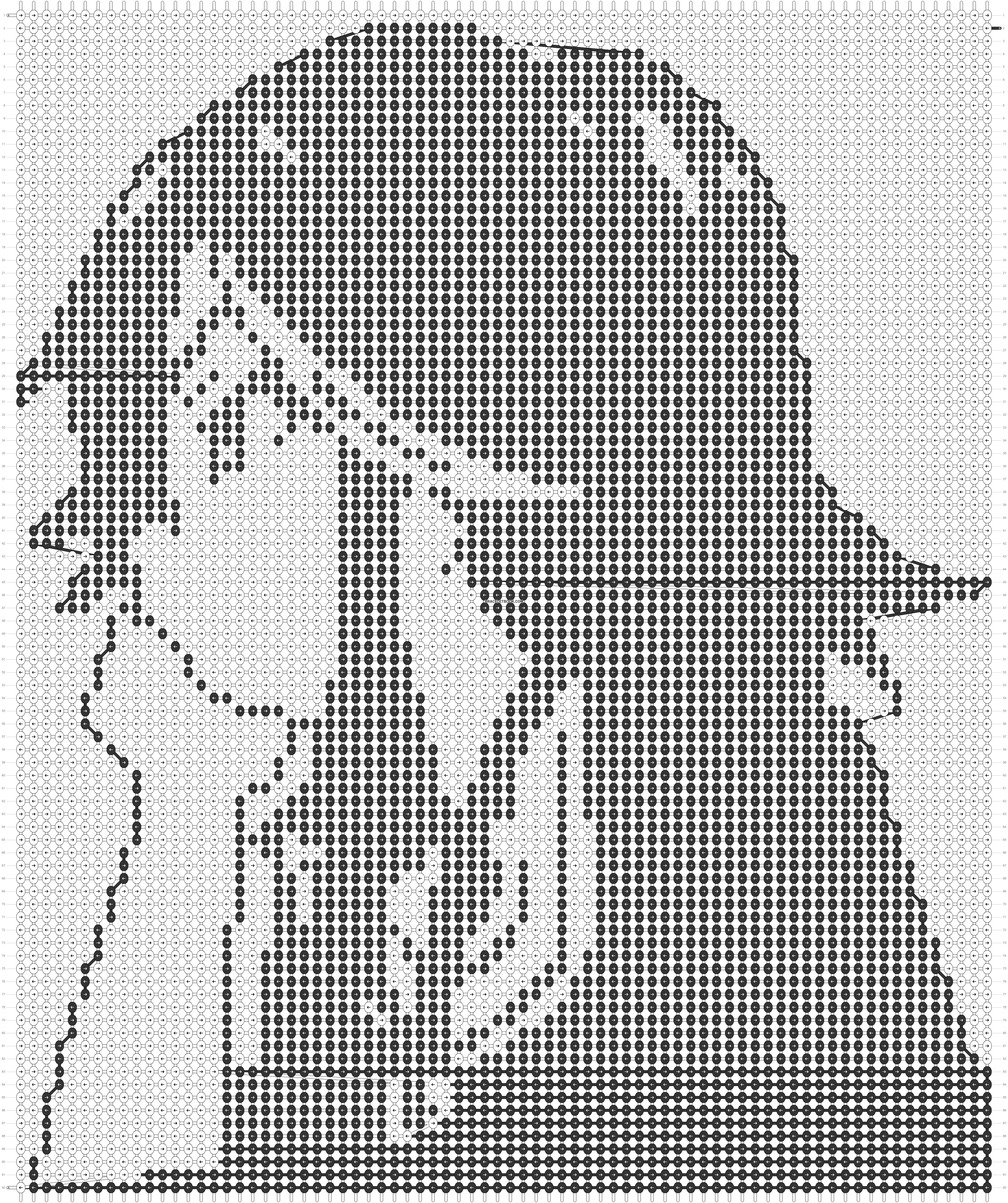 Alpha pattern #174789 pattern