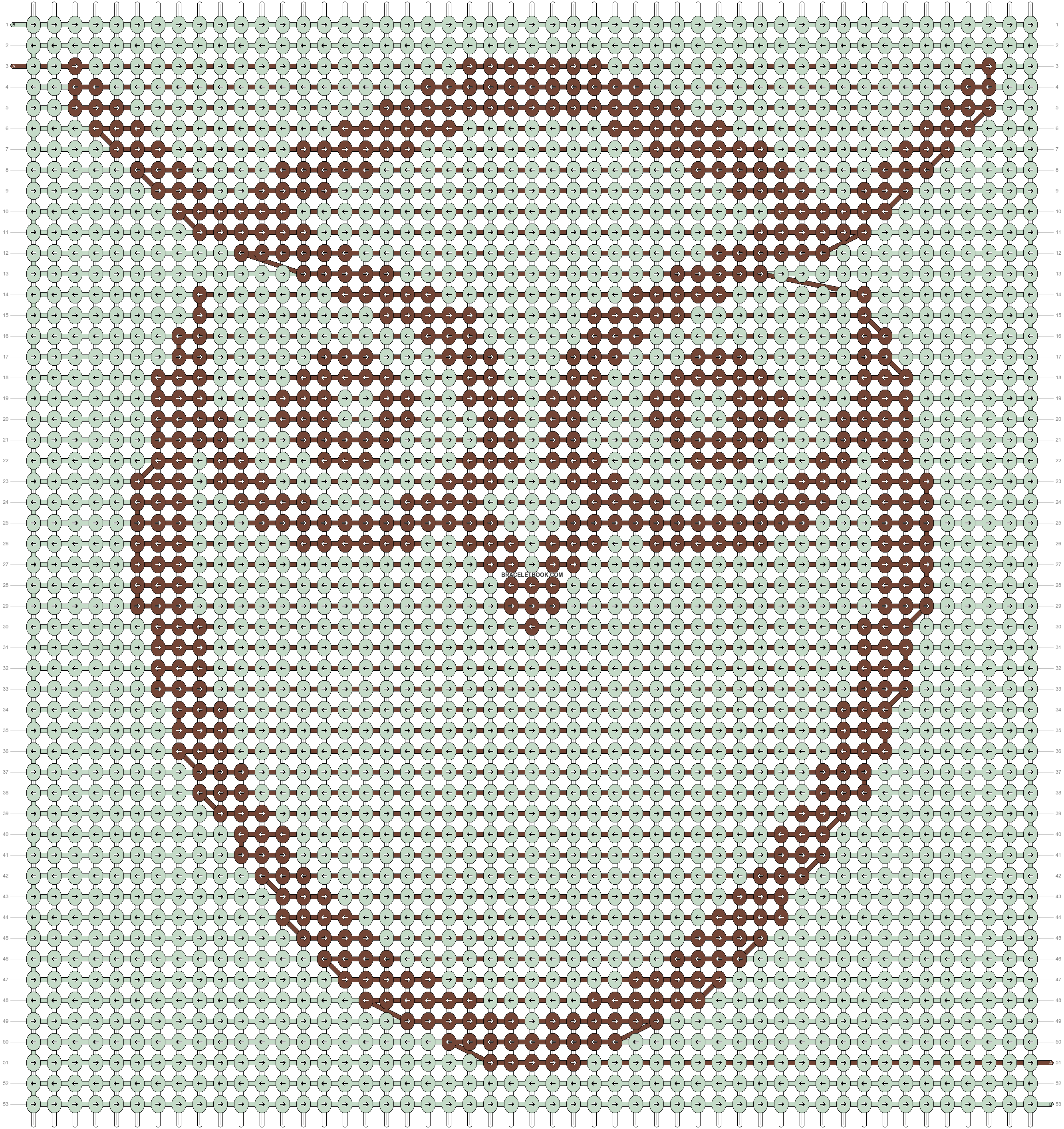 Alpha pattern #175001 pattern