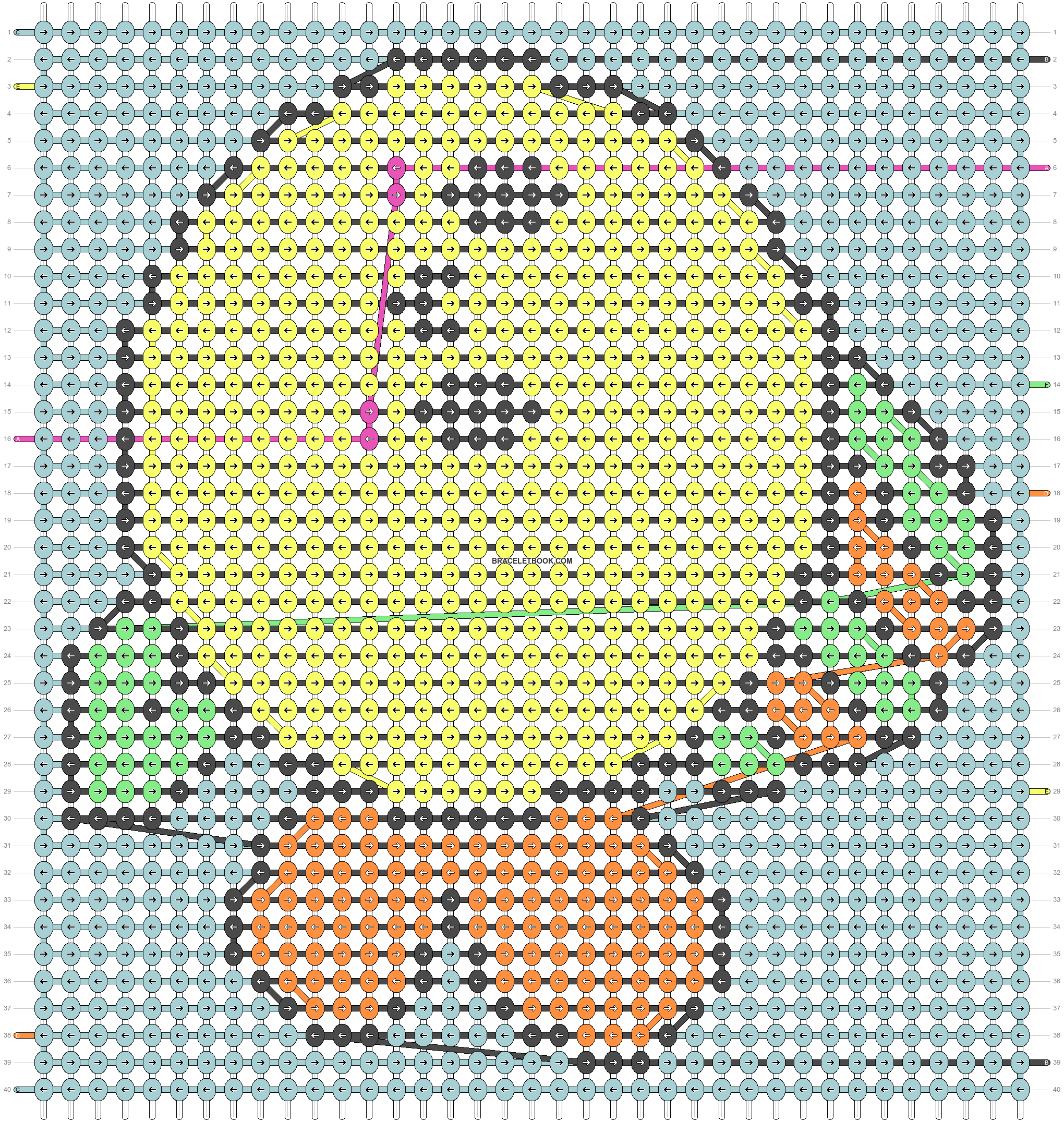 Alpha pattern #175004 pattern