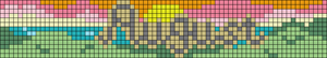 Alpha pattern #175415