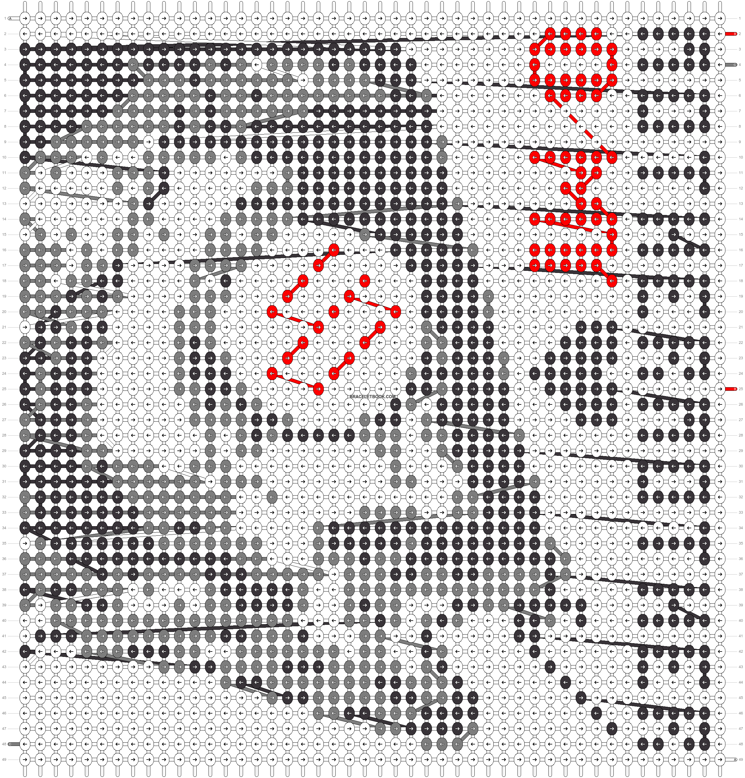 Alpha pattern #175432 pattern