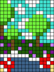 Alpha pattern #176045