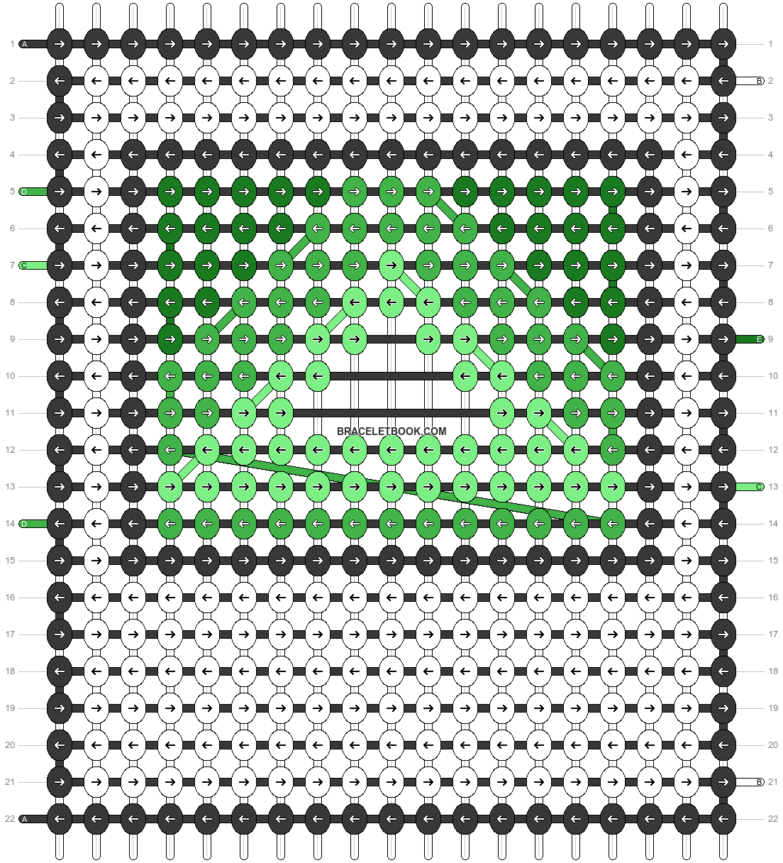Alpha pattern #177550 pattern