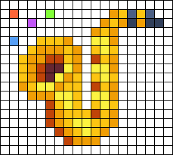 Alpha pattern #34431 | BraceletBook