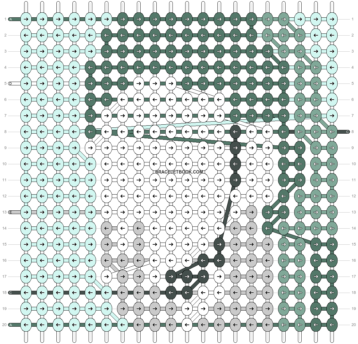 Alpha pattern #179140 pattern