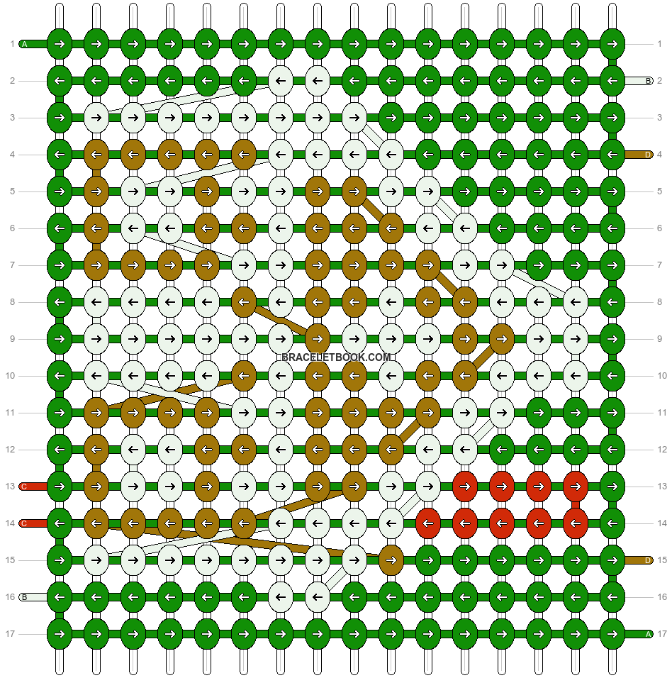 Alpha pattern #180006 pattern