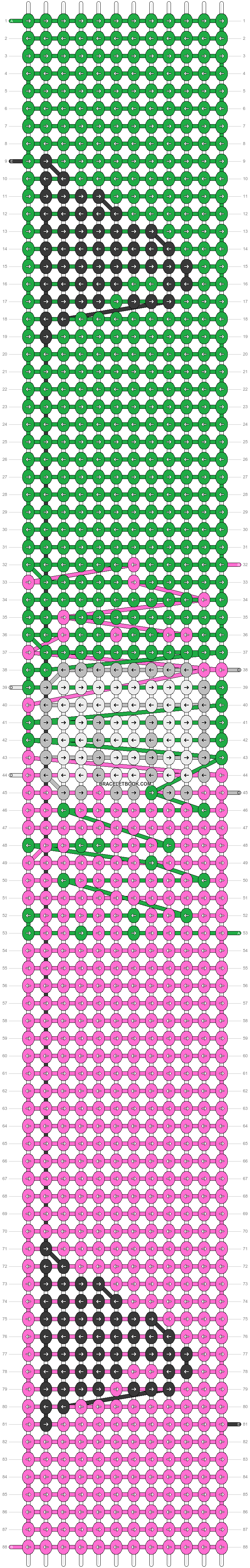 Alpha pattern #180007 pattern