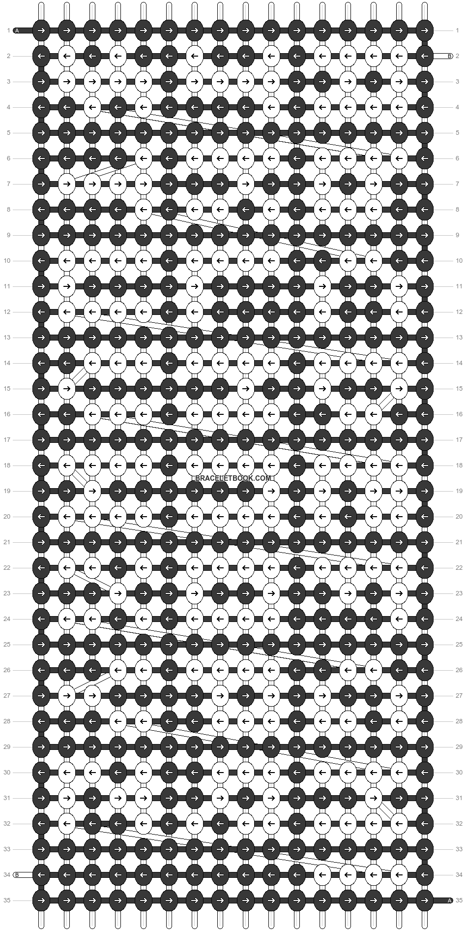 Alpha pattern #180019 pattern