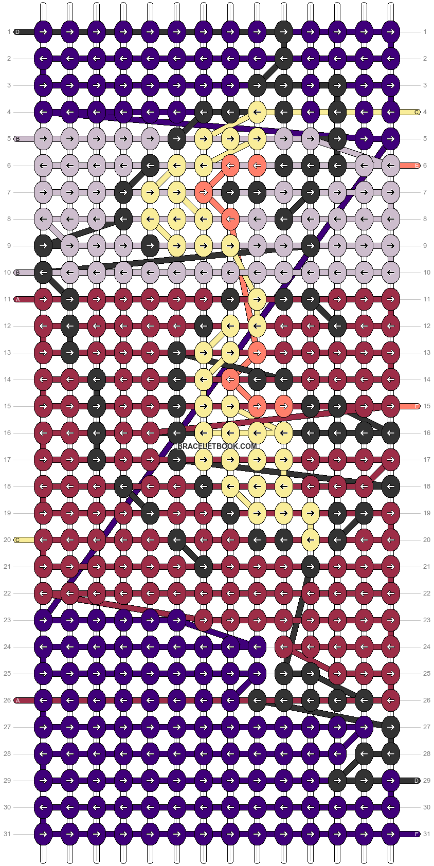Alpha pattern #180023 pattern