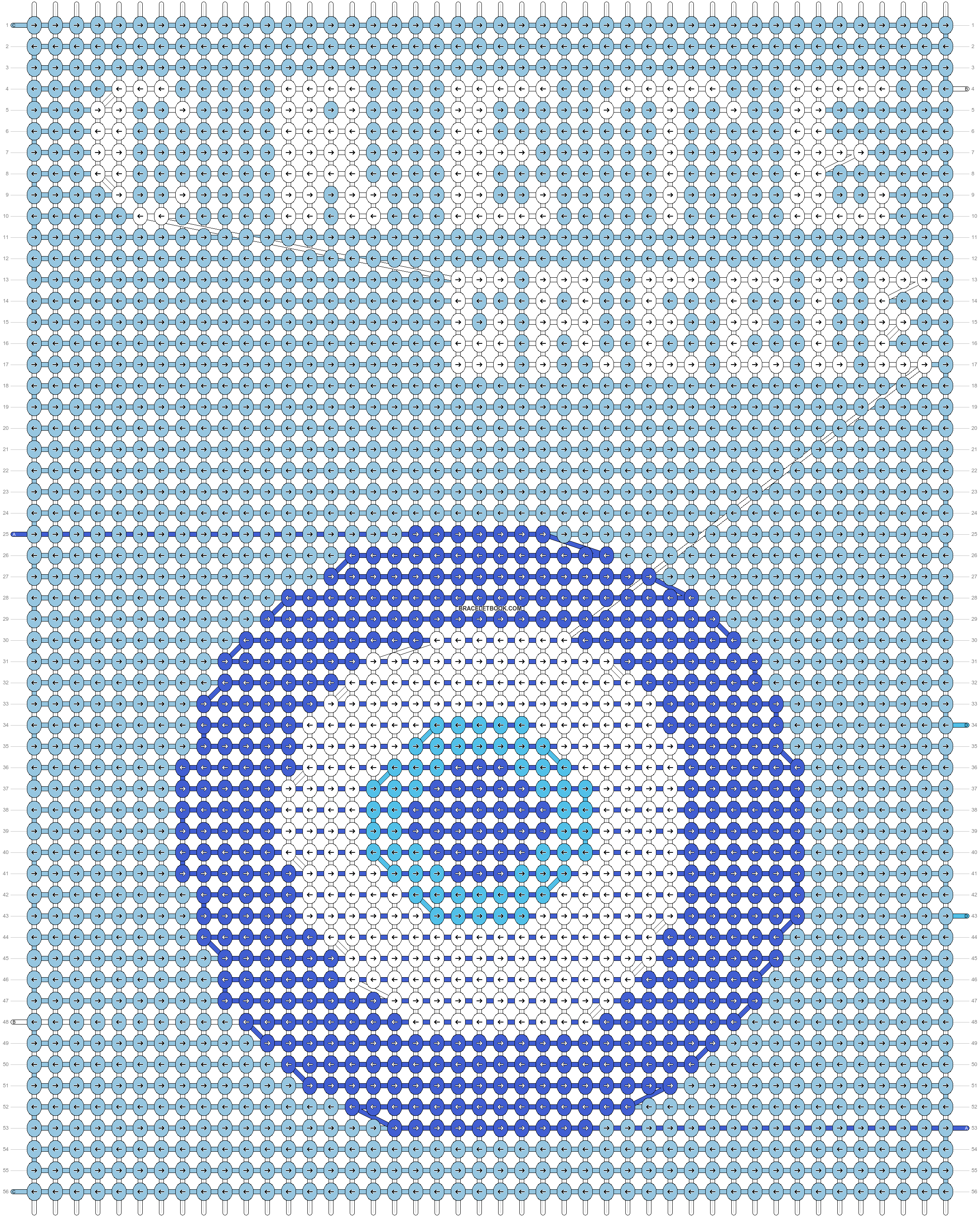 Alpha pattern #180031 pattern