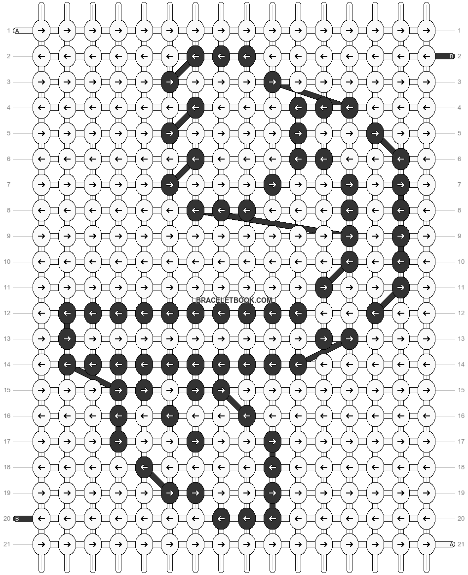 Alpha pattern #180055 pattern