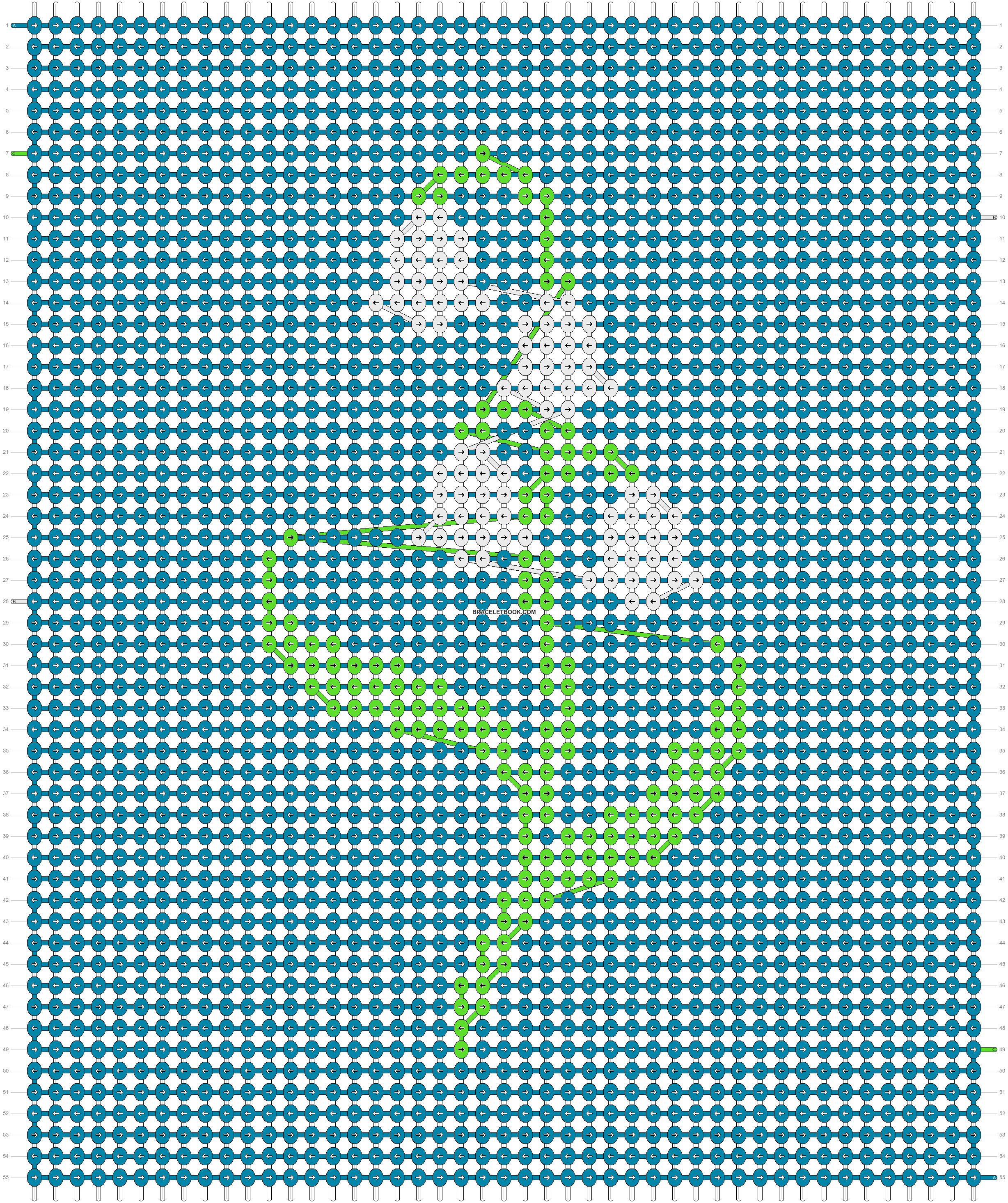 Alpha pattern #180056 pattern