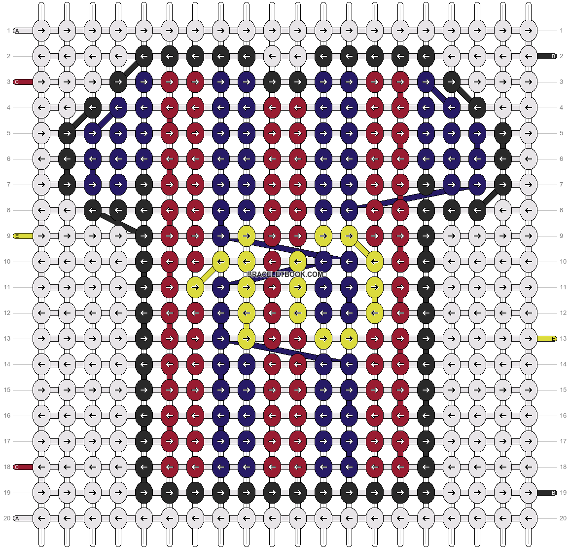 Alpha pattern #180064 pattern