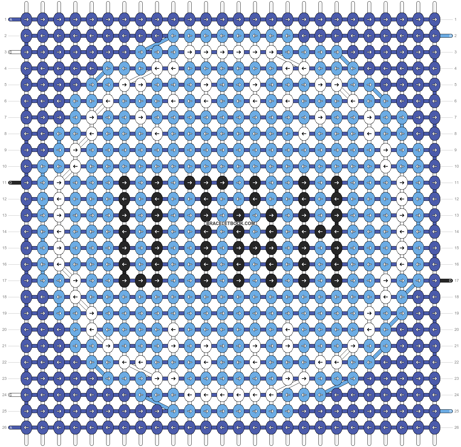 Alpha pattern #180104 pattern