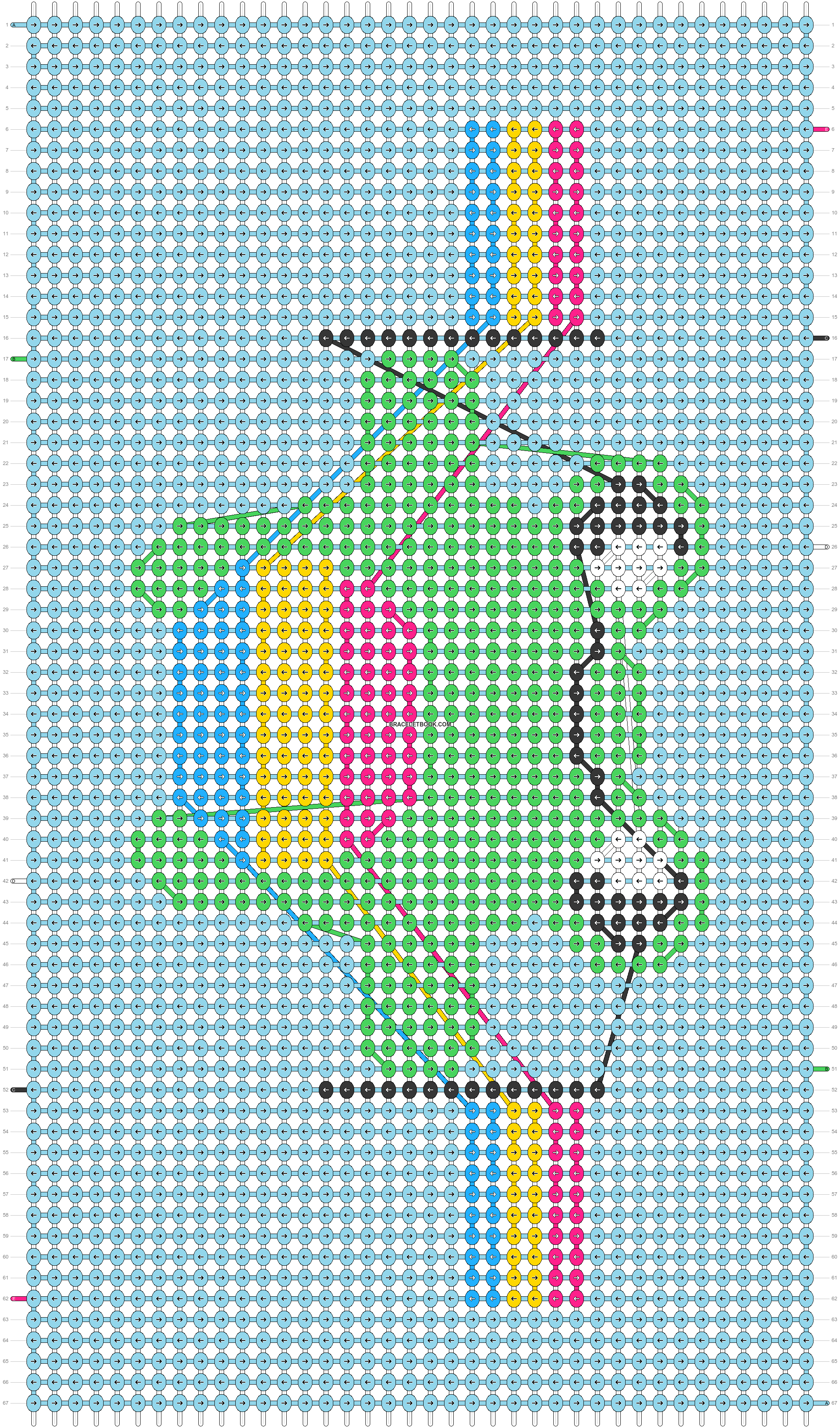 Alpha pattern #180105 pattern