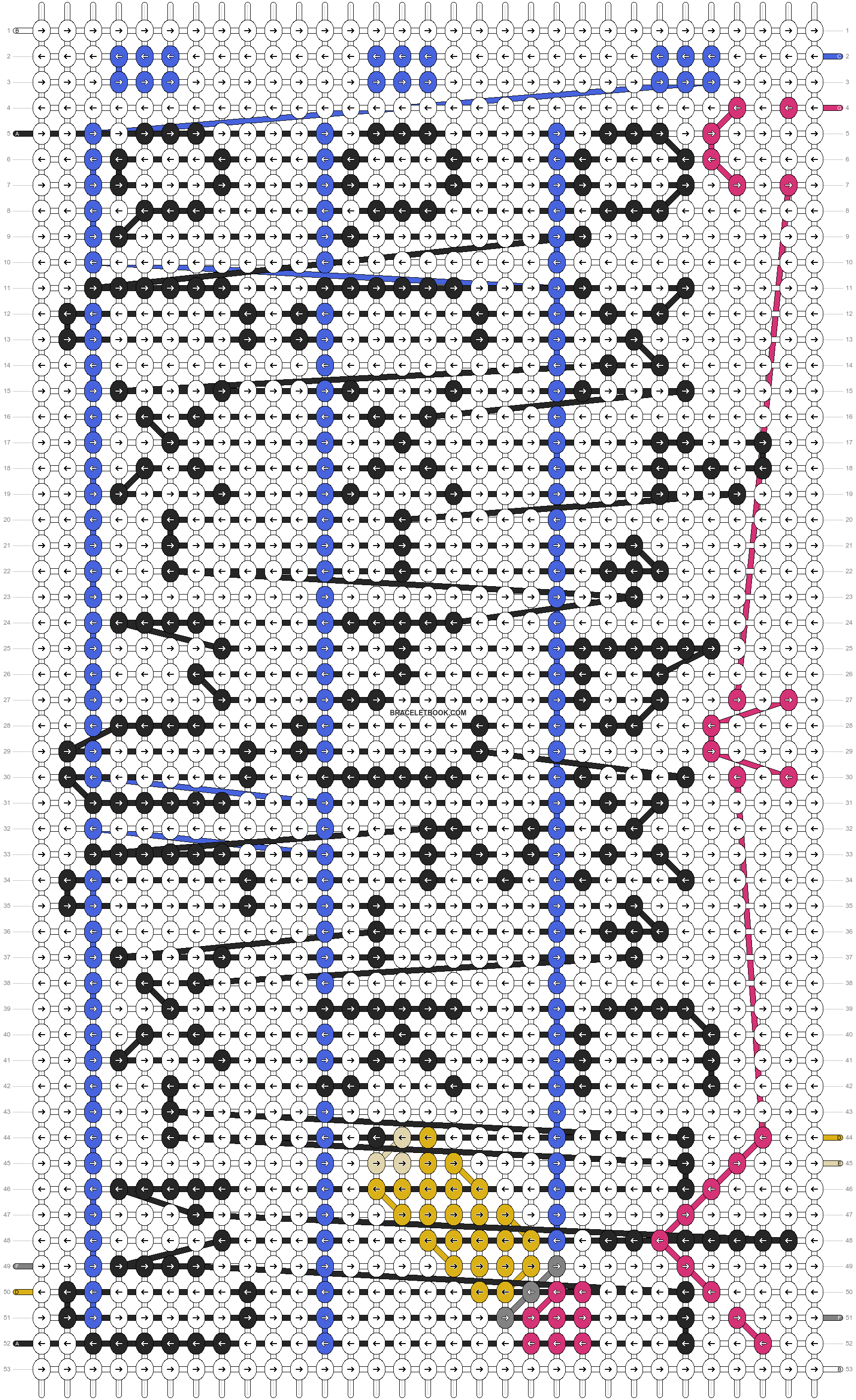 Alpha pattern #180106 pattern