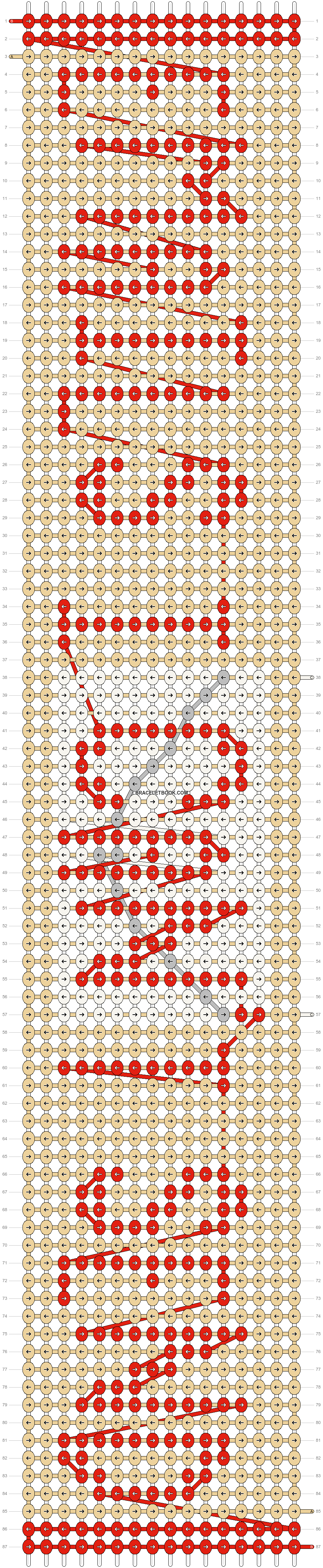 Alpha pattern #180107 pattern