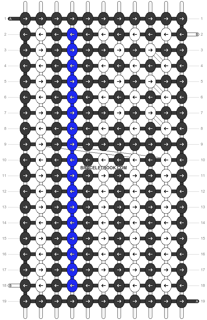 Alpha pattern #180109 pattern