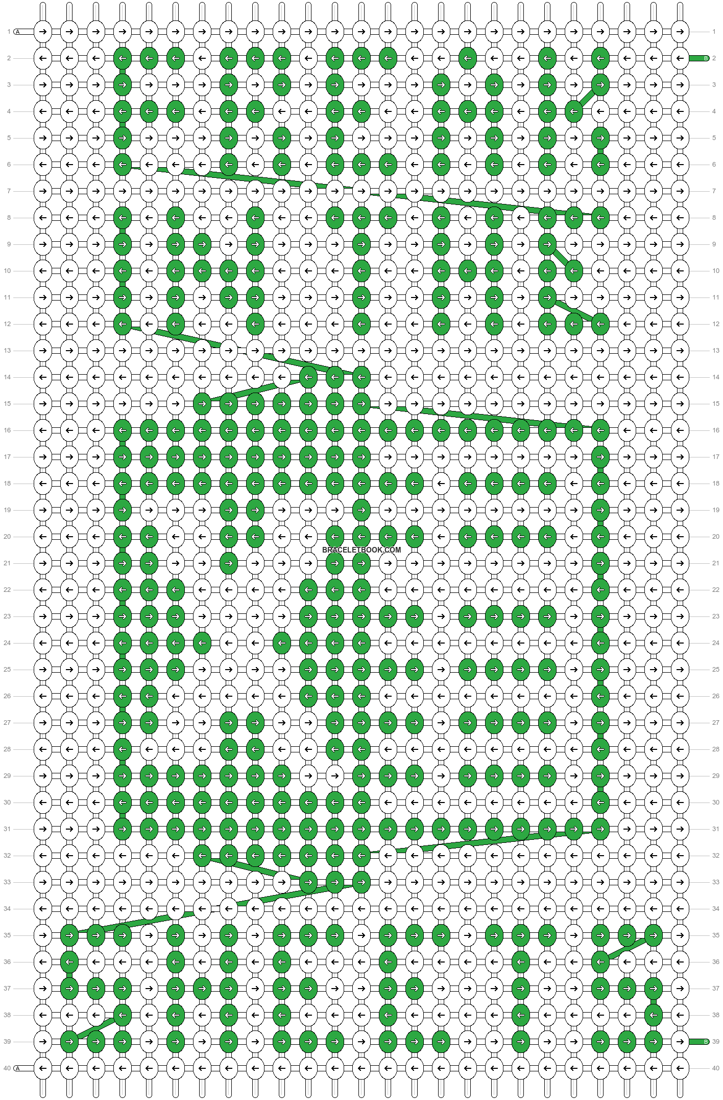 Alpha pattern #180146 pattern