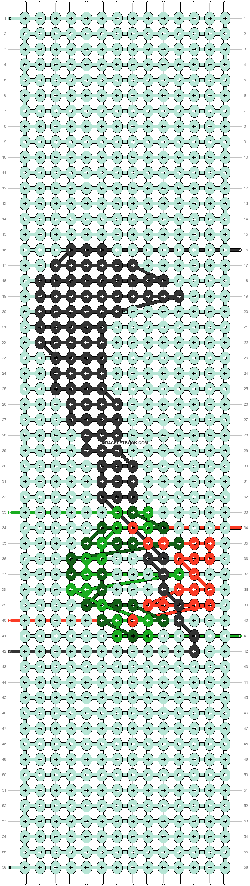 Alpha pattern #180151 pattern