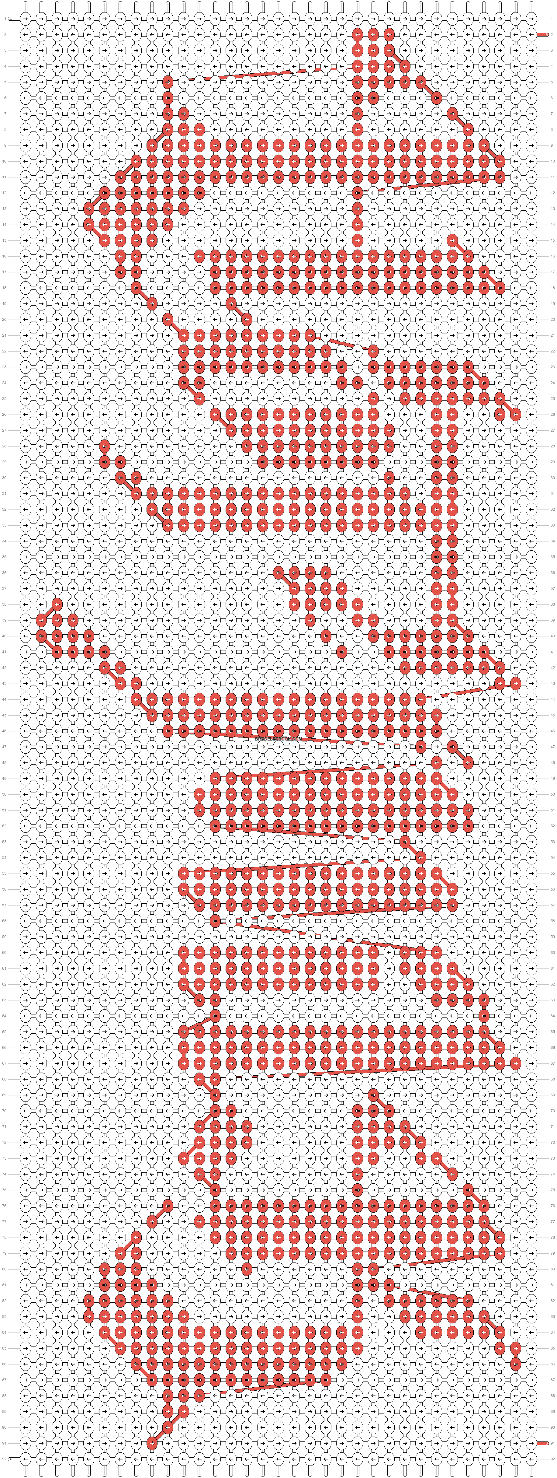 Alpha pattern #180191 pattern