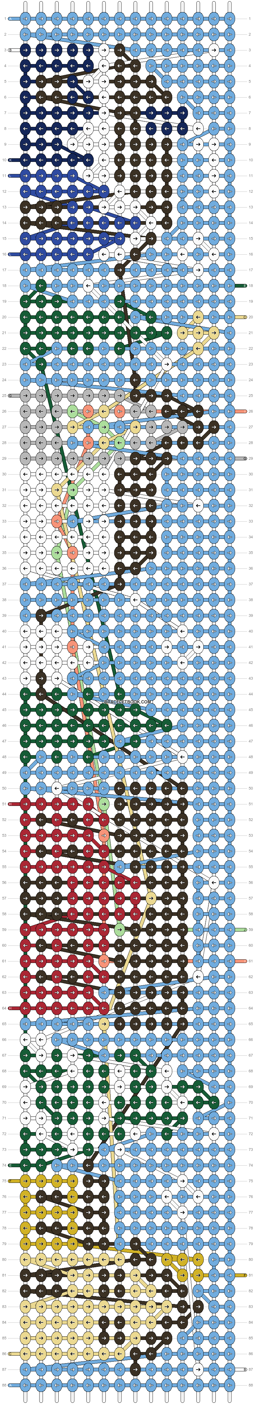 Alpha pattern #180206 pattern