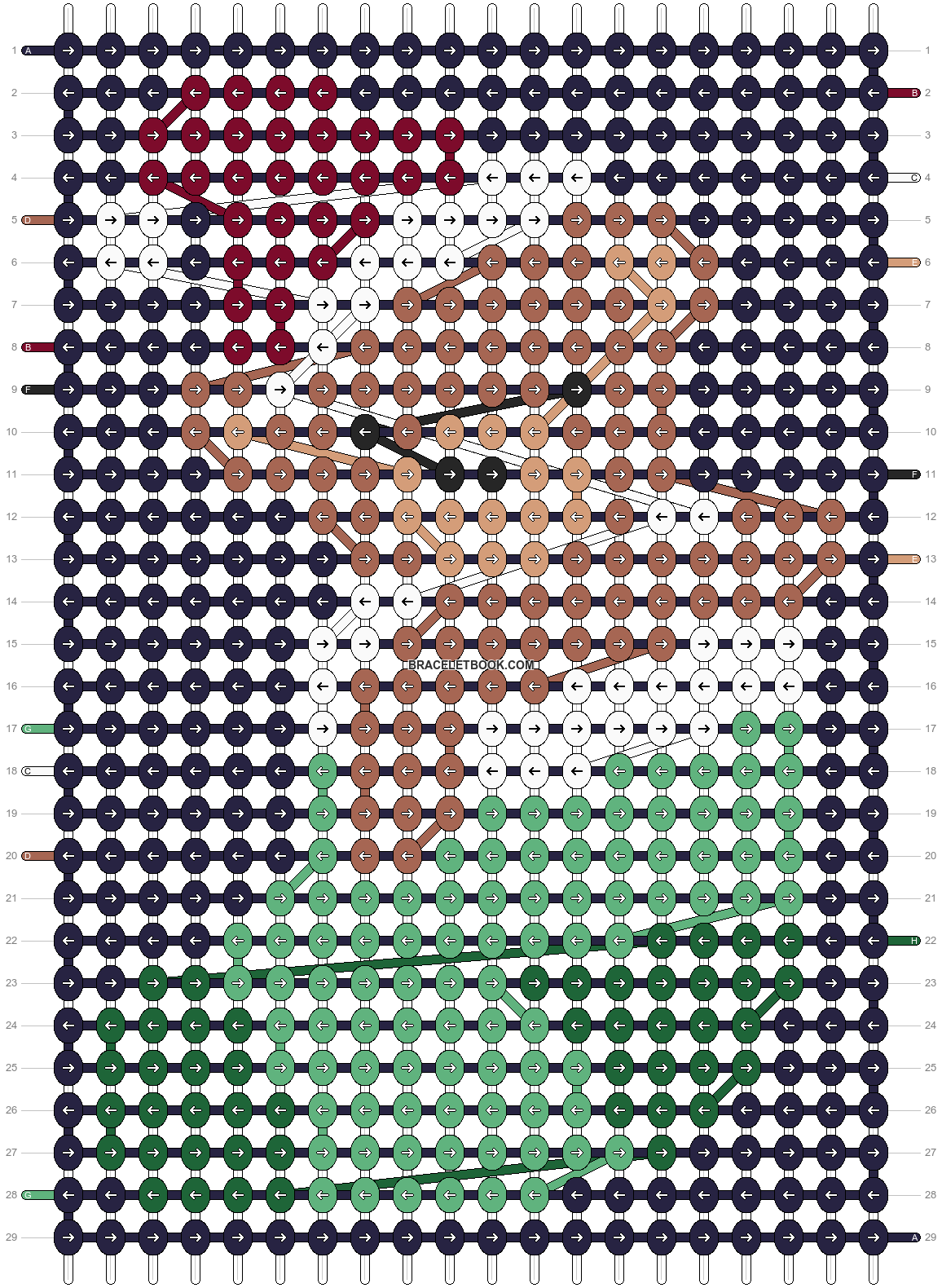 Alpha pattern #180209 pattern