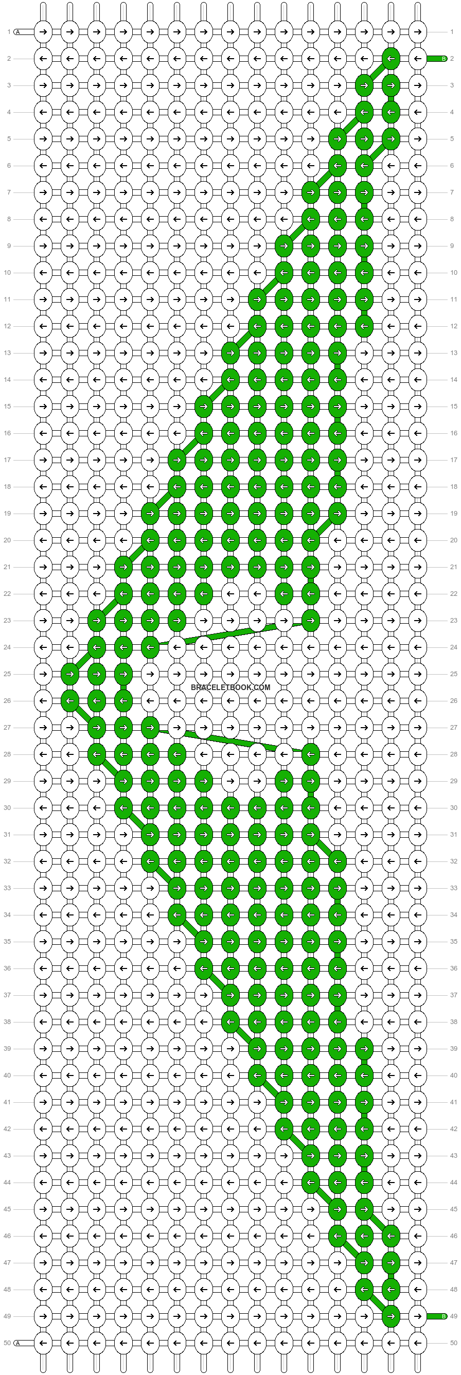 Alpha pattern #180250 pattern