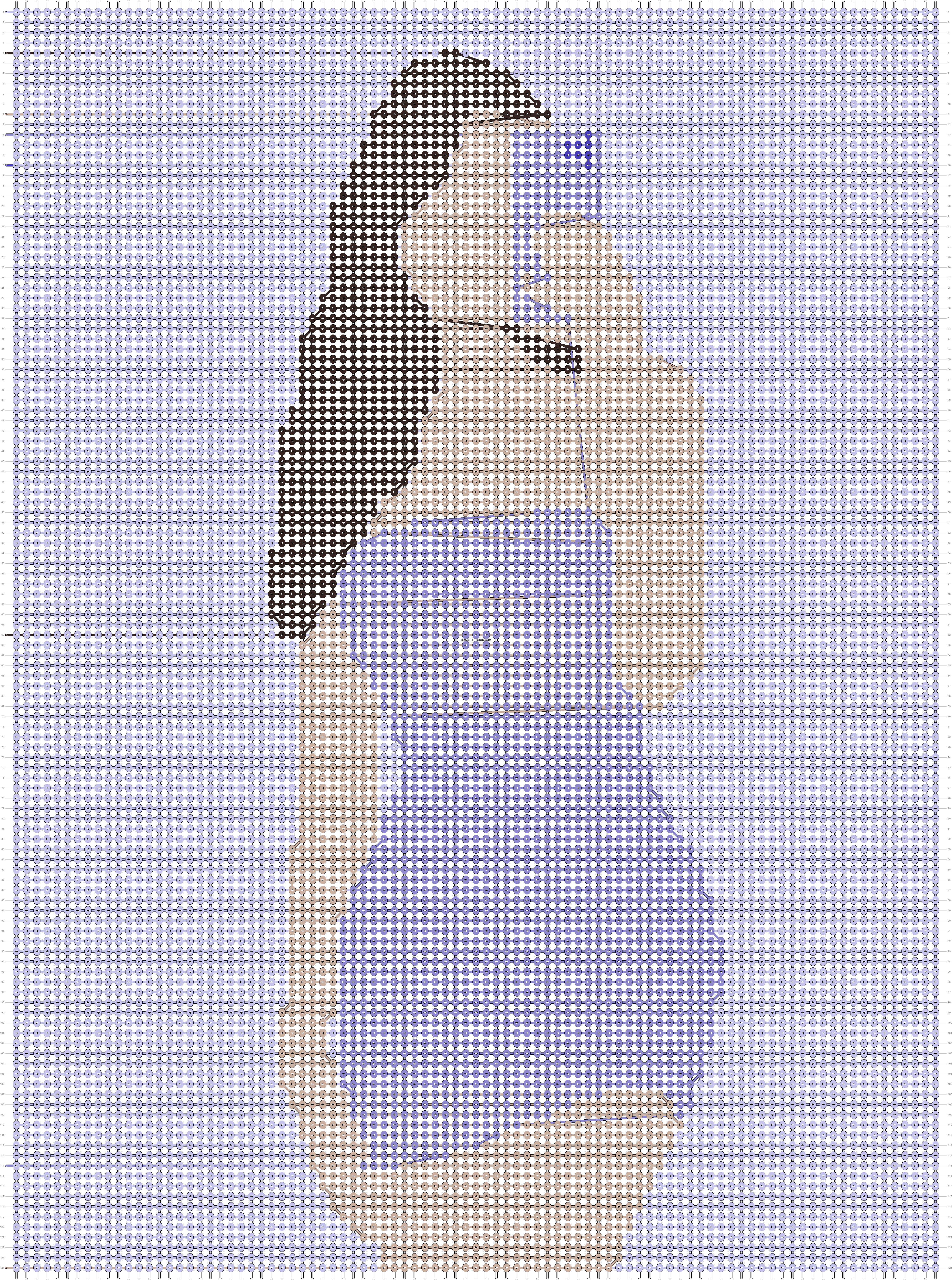 Alpha pattern #180311 pattern