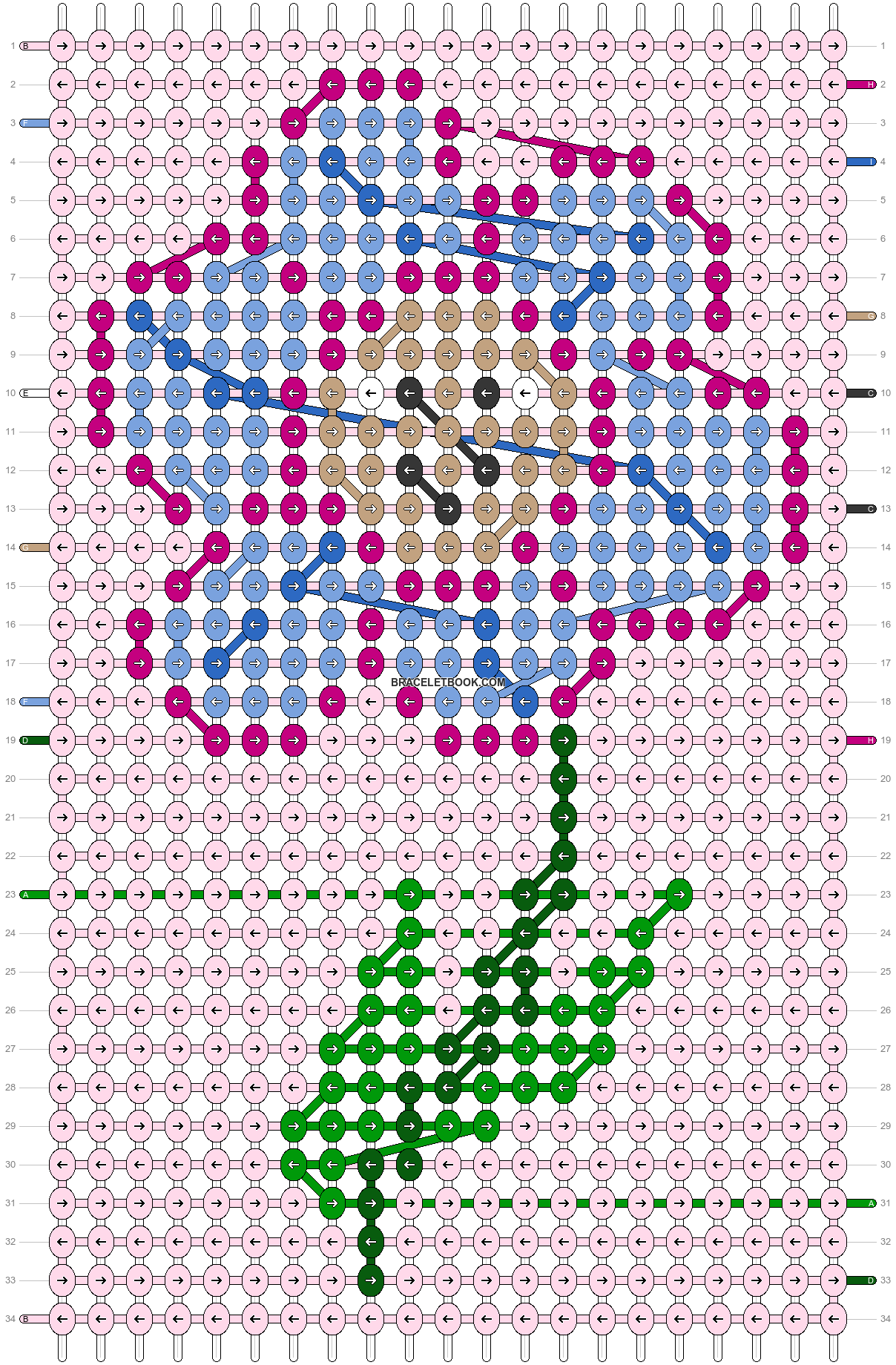 Alpha pattern #180317 pattern