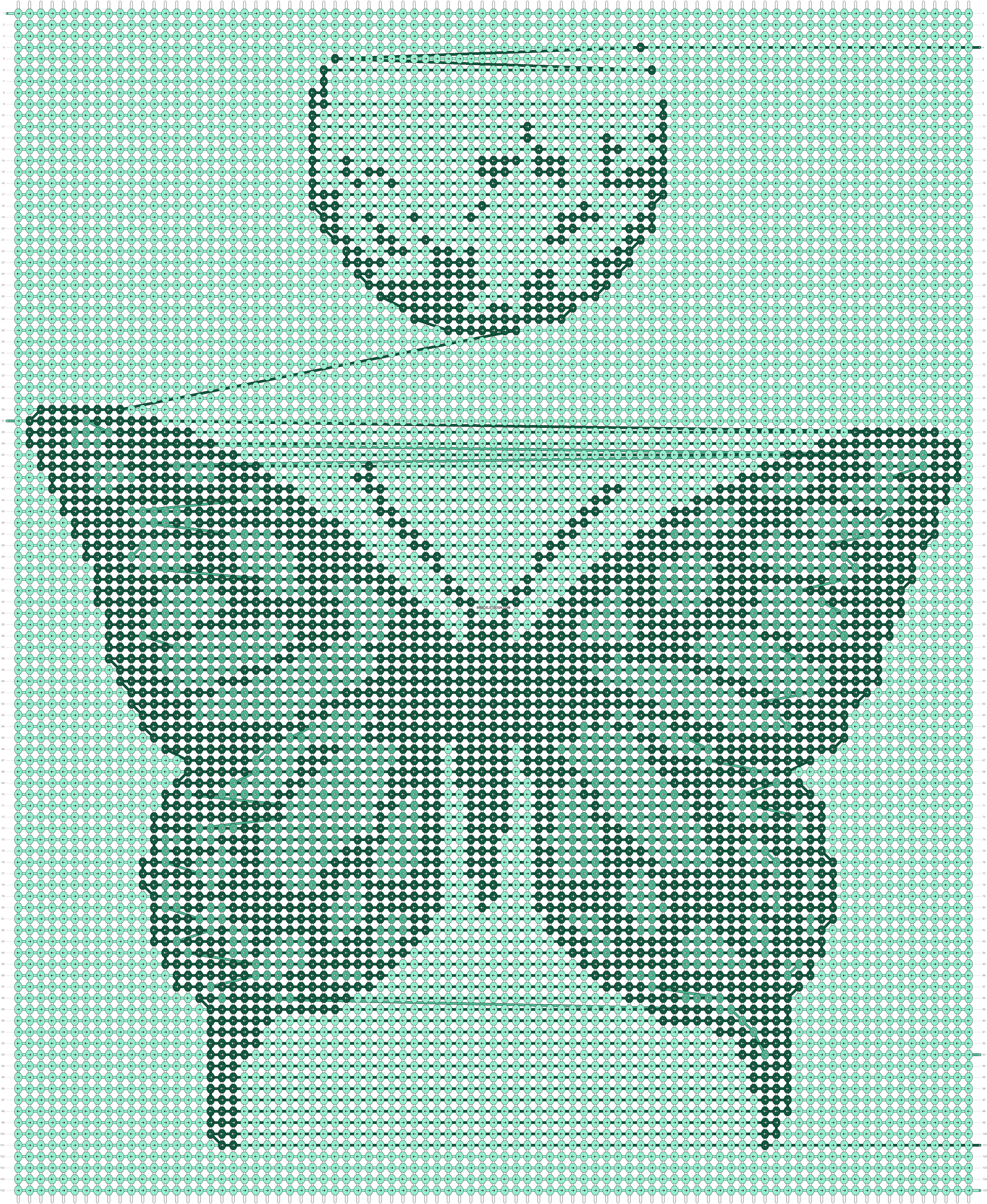 Alpha pattern #180402 pattern