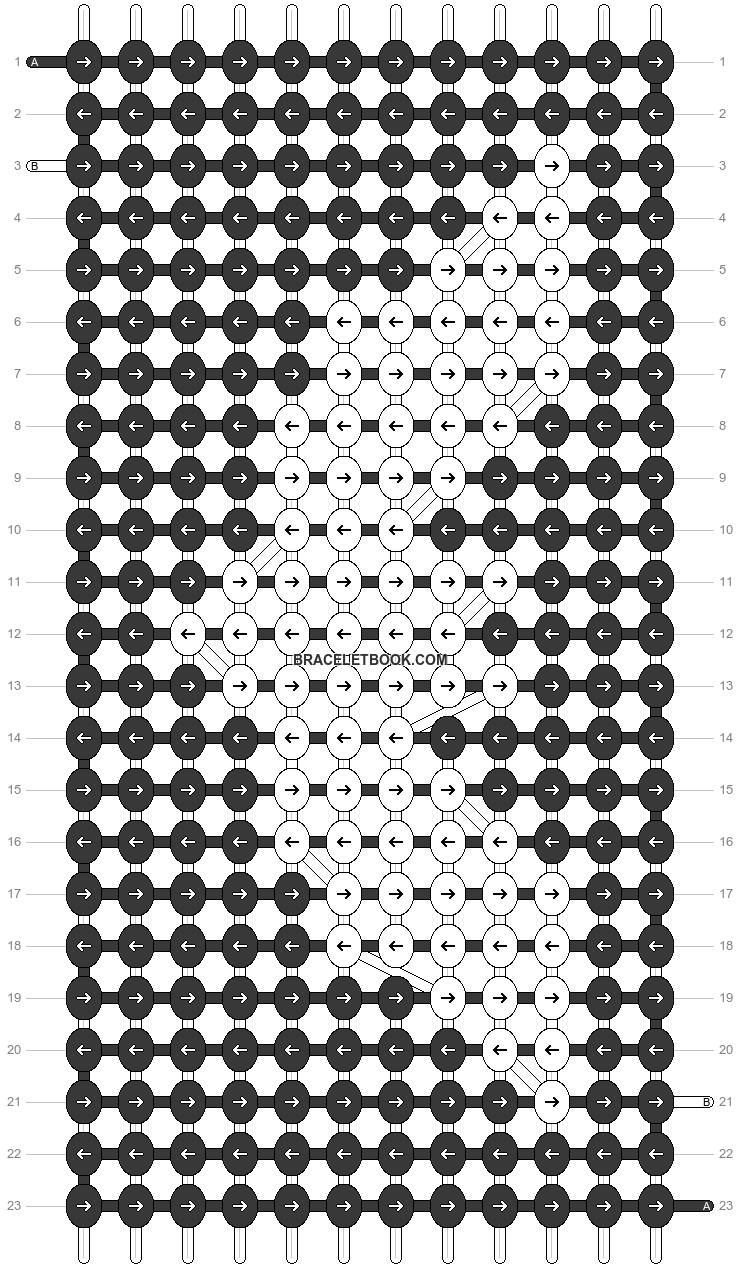 Alpha pattern #180403 pattern
