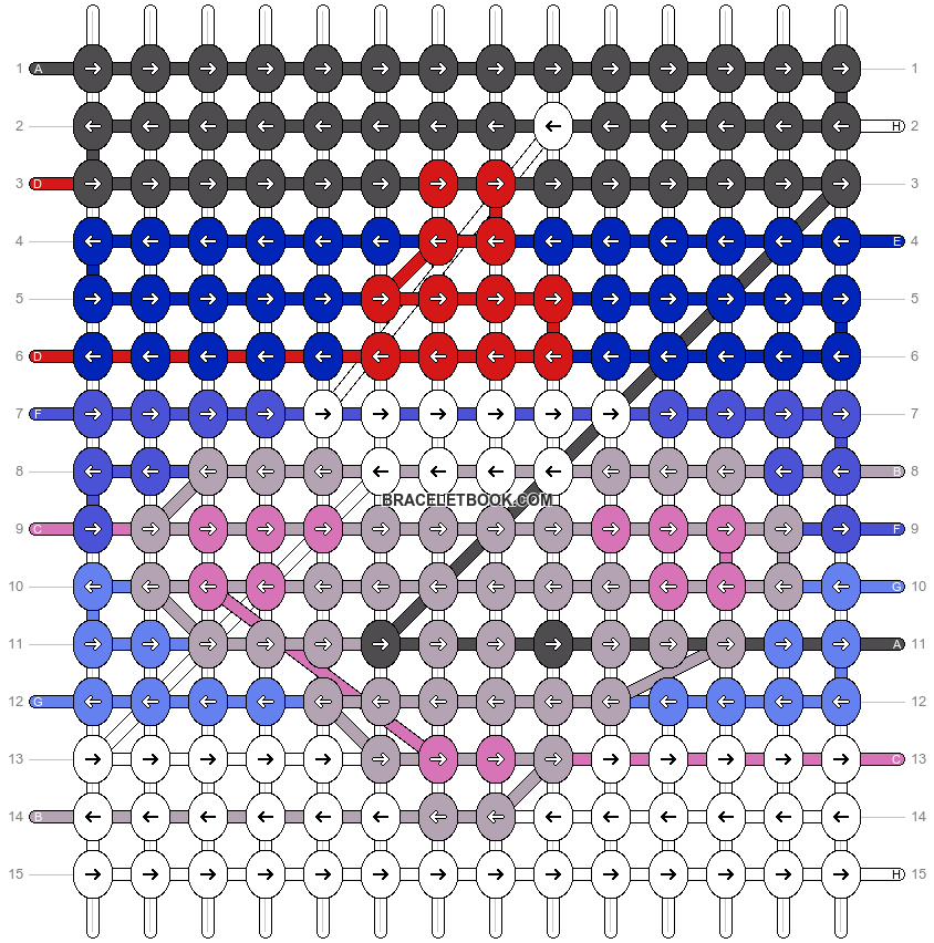 Alpha pattern #180405 pattern