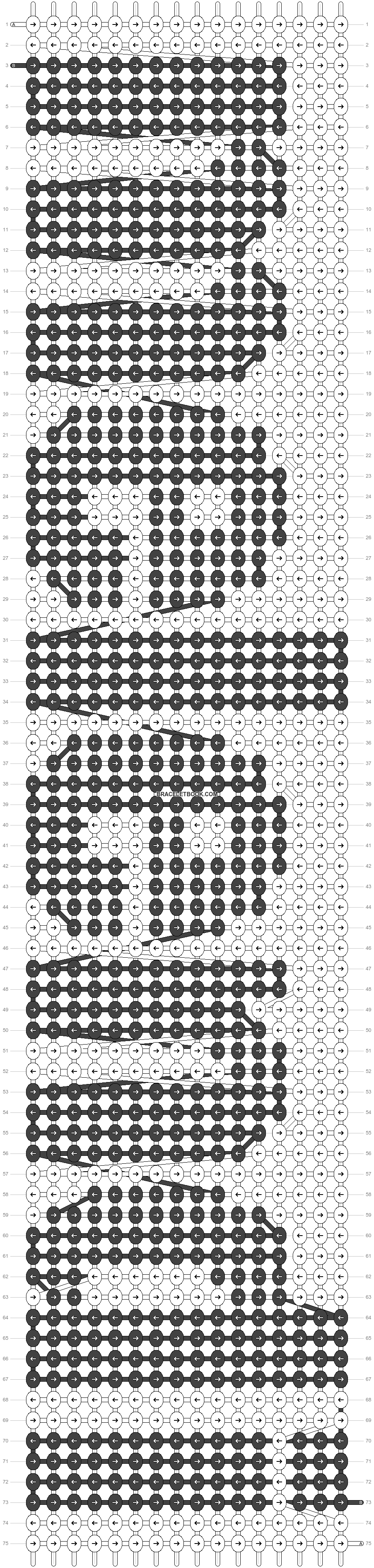 Alpha pattern #180415 pattern