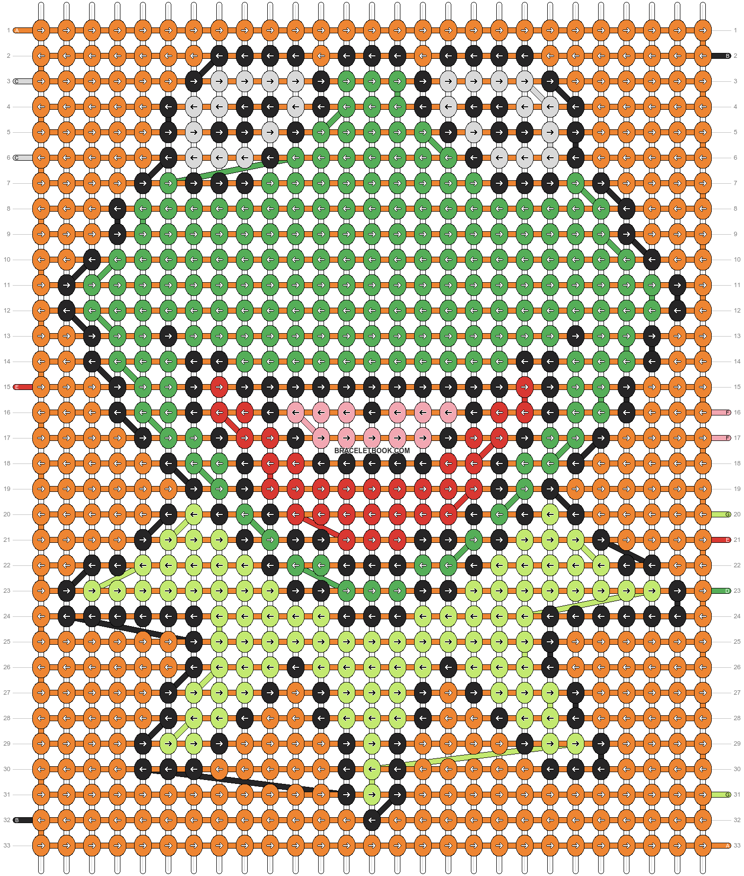 Alpha pattern #180431 pattern