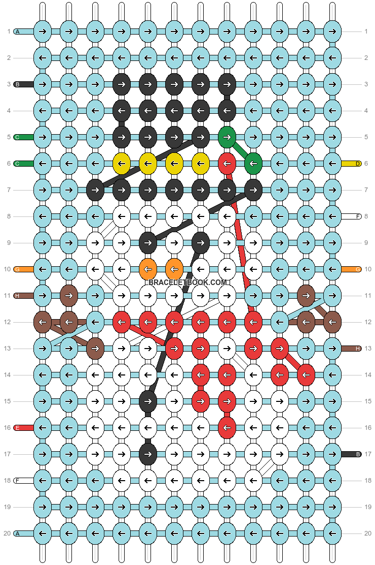 Alpha pattern #180496 pattern