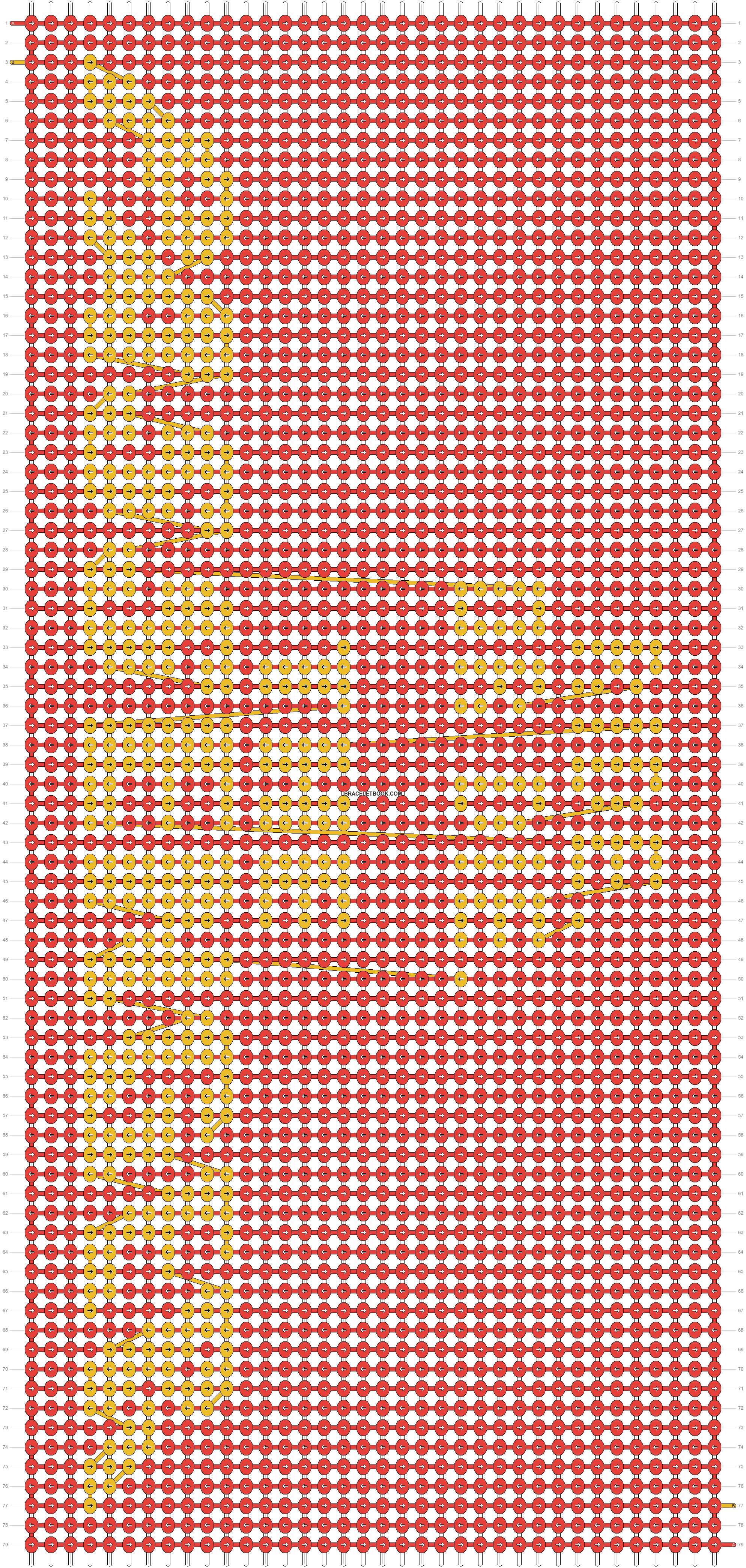 Alpha pattern #180502 pattern