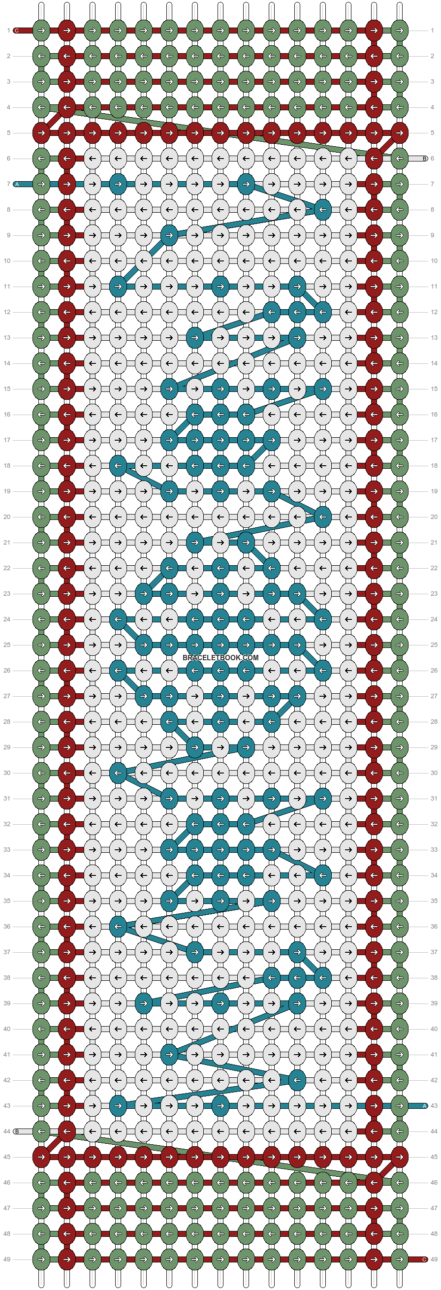 Alpha pattern #180645 pattern