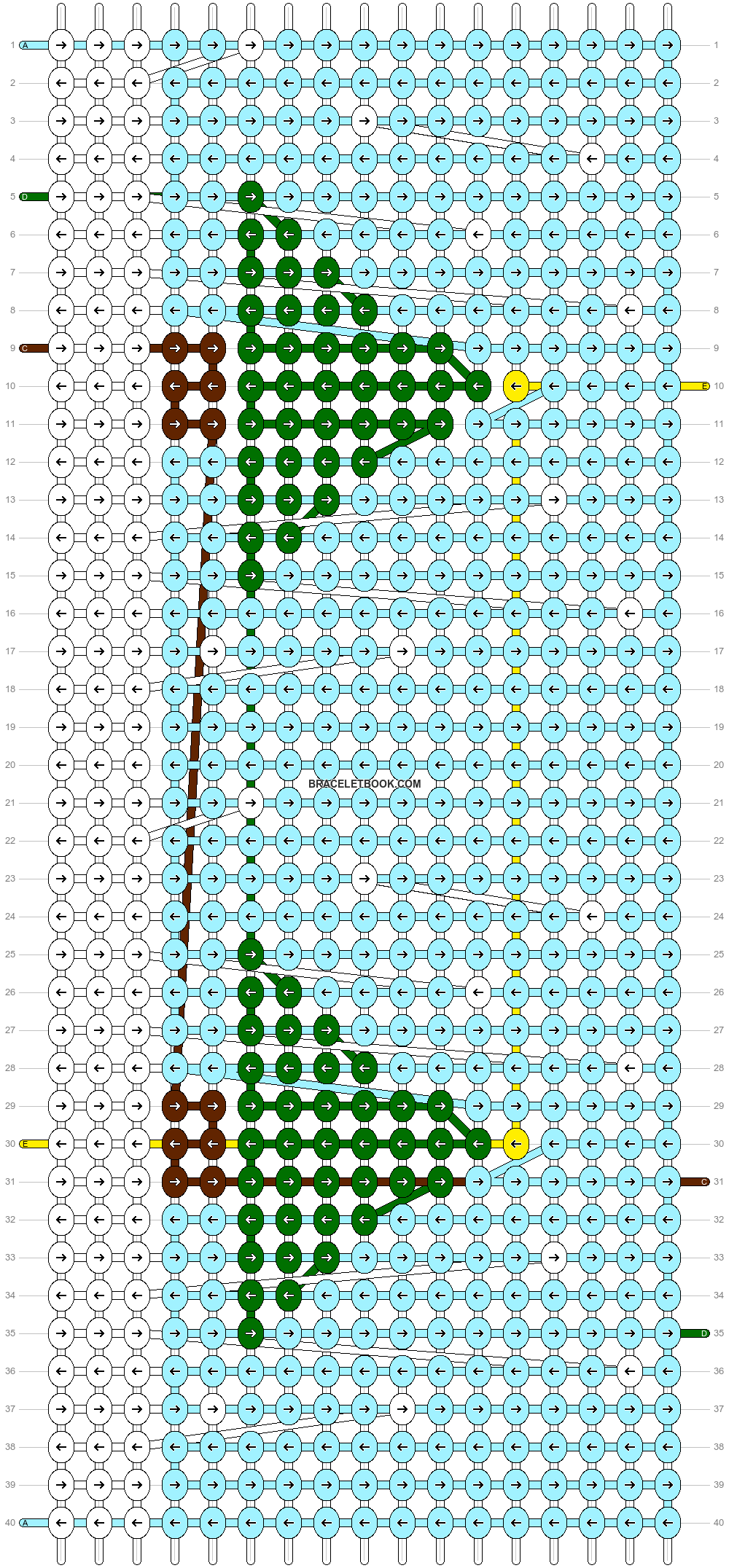 Alpha pattern #180705 pattern