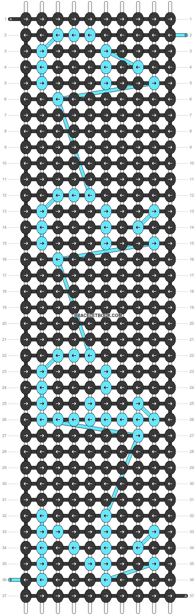 Alpha pattern #180718 pattern