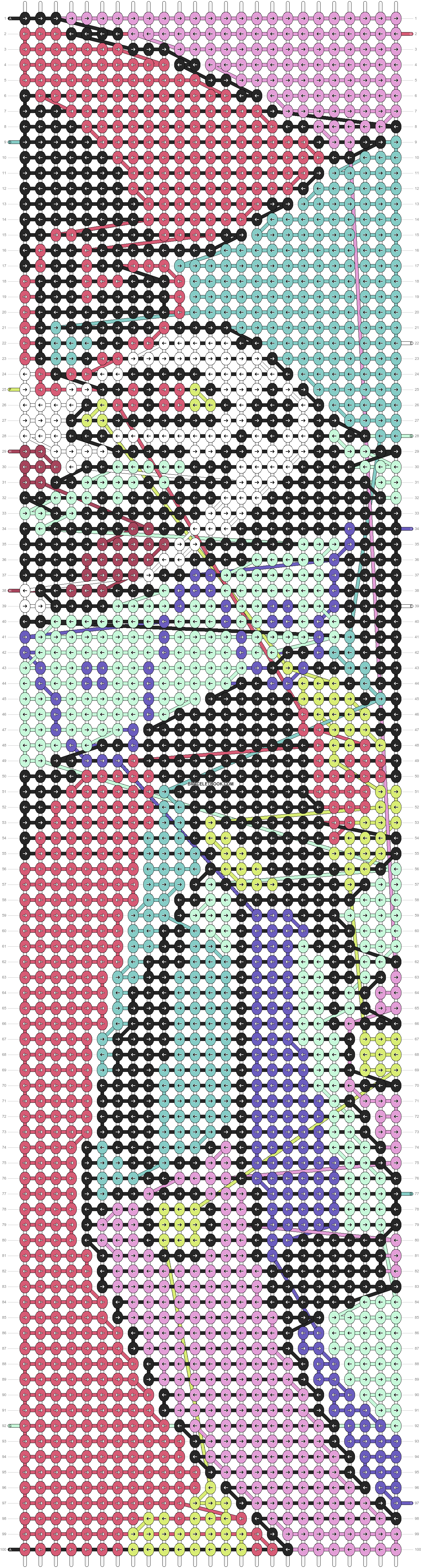Alpha pattern #180730 pattern