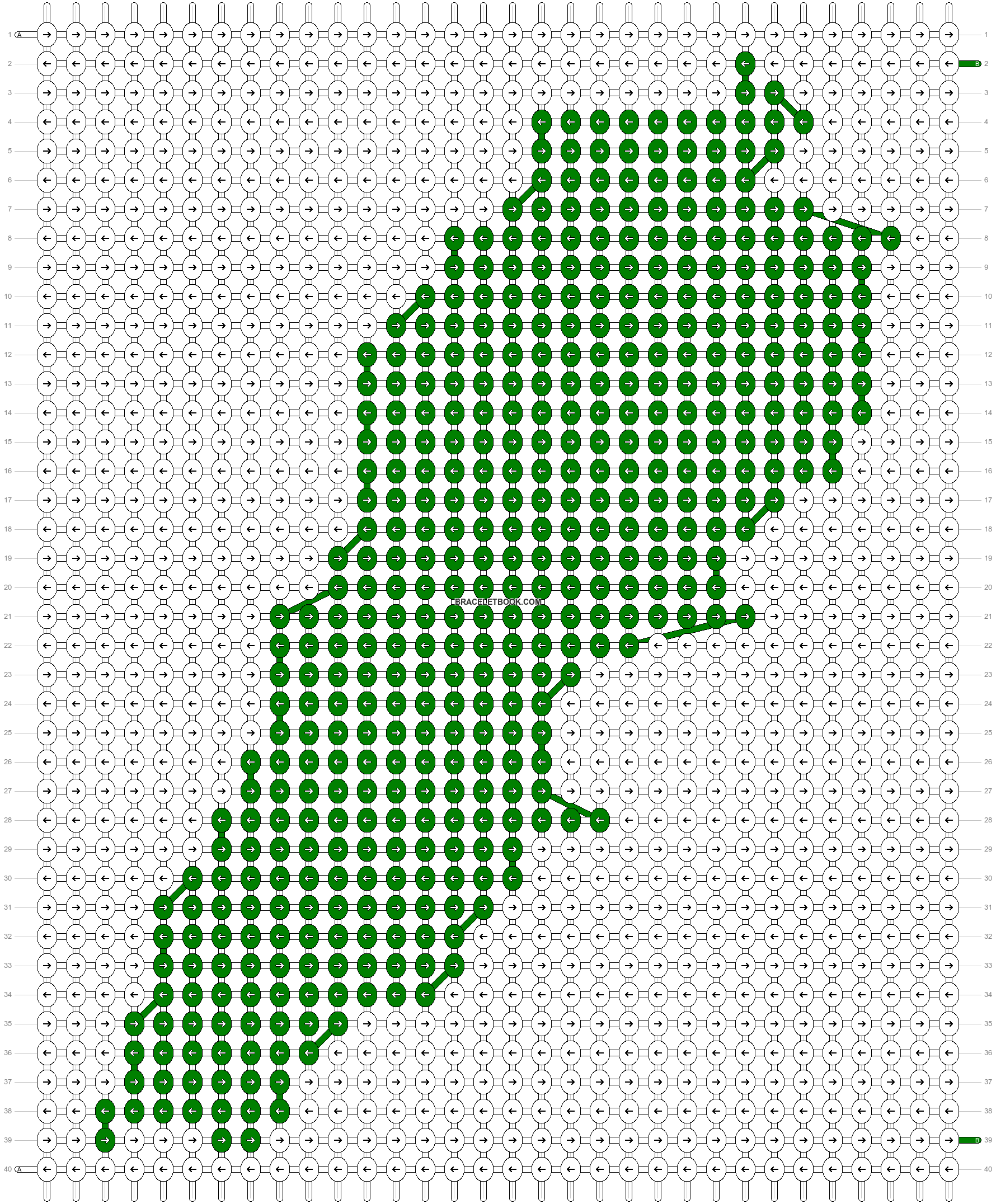 Alpha pattern #180803 pattern